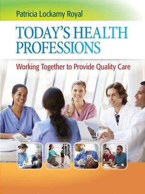 cover image of Today's Health Professions